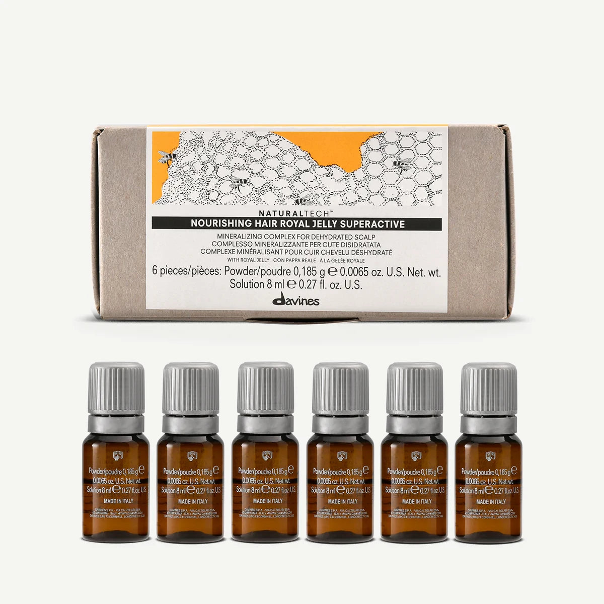 NOURISHING Hair Royal Jelly Superactive Complesso multi attivo e vitaminico per la cute